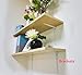Shelf Brackets White 8 x 10 inches Pack of 4 PCS