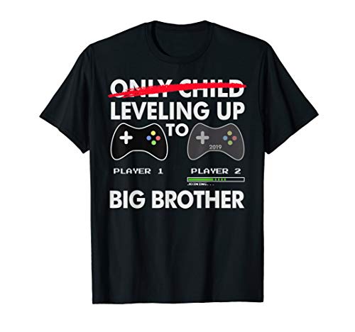 Leveling Up to Big Brother Shirt - Promoted to Big Brother