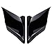 Harley Side Covers Motorcycle Side Covers Stretched Side Panels Fit for 2009-2013 Harley Touring - Vivid Black, ABS Plasitc Skirts, 6 Studs