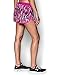 Under Armour Women's Print Perfect Pace Shorts, Rebel Pink/Rebel Pink/Reflective/Reflective, Large