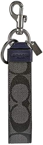 Amazon Coach コーチ キーリング キーホルダー シグネチャー メンズ レディース F798 Chr チャコール ネイビー 並行輸入品 Coach コーチ キーホルダー チェーン