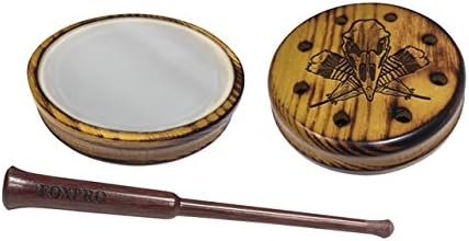 FOXPRO Osage Crystal Purpleheart Osage Crystal Pot Turkey Call with Purpleheart Striker