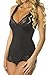 Velvet Kitten Lacey Accent Body Shaper Bodysuit #303538