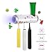 Ovonni Toothbrush Sterilizer UV Antibacterial Rechargeable Sanitizer Self-Adhesive or Wall Mounted Screw Fix Toothbrush Toothpaste Holder for 5 Toothbrushes