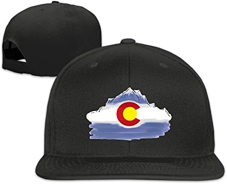 Colorado's Flag Men Unisex Summer Adjustable Hip Hop Flat Hat