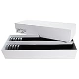 (1) Large Double Row Coin Holder Storage Box for 1oz Silver Eagle, 1oz Silver & Copper Rounds, 1oz Gold Eagle, and Silver Dollar Coins in Direct Fit Capsules