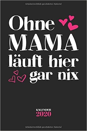 Ohne Mama Lauft Hier Gar Nix Kalender 2020 Wochenplaner Planer