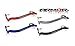 Zeta Drop Down Bend Aluminum Handguards (Pair) for 7/8