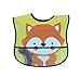 Lovespun Baby Bibs Boys 4 Pack - Waterproof Burp Cloth One Size, Animal Prints