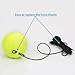 Fight Ball Reflex | Boxing Balls on String with Headband Training Speed Reaction Set Kit Hat Head Band Tennis Refex Punching Focus Reflexes Trainer Practice Punch Fitness Gym Boxer Cap Kids by POAGL