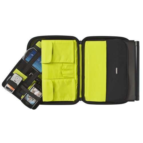 Cocoon CNS341BY Noho Netbook Case Includes Grid-IT! Accessory Organizer (Black/Yellow)