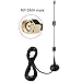Kecuco HD 7DBi Wireless Security Camera Video Antenna Extension for Lorex/Funlux/XmartO/Re olink/Annke/Zosi/A-Zone/Smonet/Zmodo/Crystal Vision.etc CCTV Security Camera/IP Camera (10ft/ 3m)