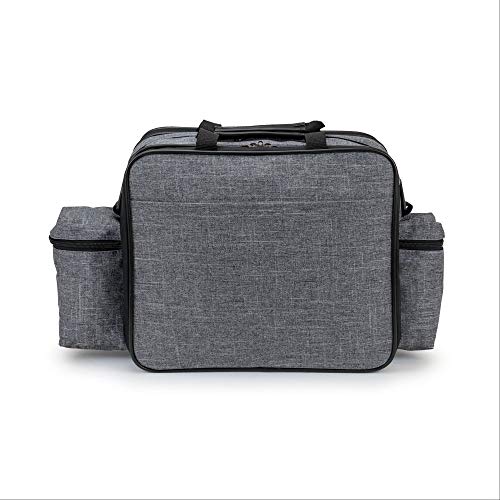 Hopkins Medical Products Antimicrobial EZ-View Medical Bag for Nurses, Home Heathcare and Medical Professionals