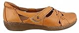 Clarks Women's Evianna Peal Flat, Tan, 7 M US