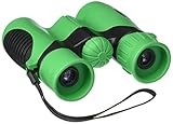 3 Bees & Me Real Kids Binoculars for Boys and Girls | High Powered 8x Zoom with Easy Adjustable Knob | Won't Break if Dropped | Includes BONUS Magnifying Glass | Binoculars for Kids 3 Years Old and Up