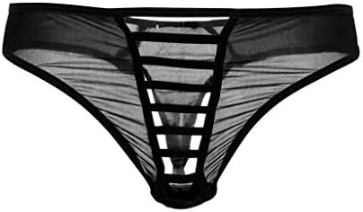 Men's Sexy Underwear Transparent See Through Shorts Hot Lip Print Underpants,Erotic Men Mesh Thong Underwear Underpants Men Slip Men Erotic Underwear Thong Strings