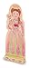 Melissa & Doug Decorate-Your-Own Wooden Princess Set Craft Kit - Doll, Treasure Box, and Mirror