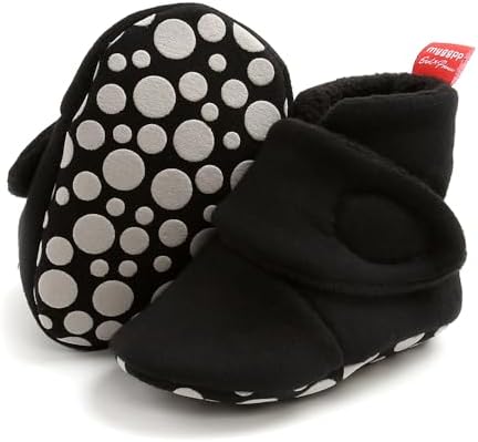 Ohwawadi Infant Baby Boys Girls Slippers Booties Soft Sole Baby