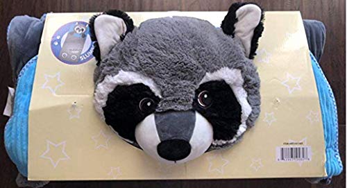 Hugfun Animal Slumber Bag (Grey Racoon)