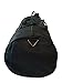 ImpecGear Round Duffel Team Sports Equipment Bags, Travel Gym Fitness Bag, Large Storage Bags, Rooftop Rack Bag with Adjustable Shoulder Strap (Black)