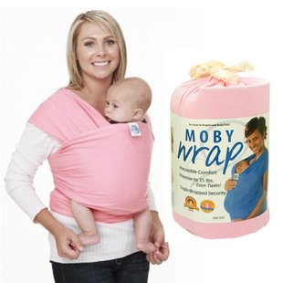 pink moby wrap