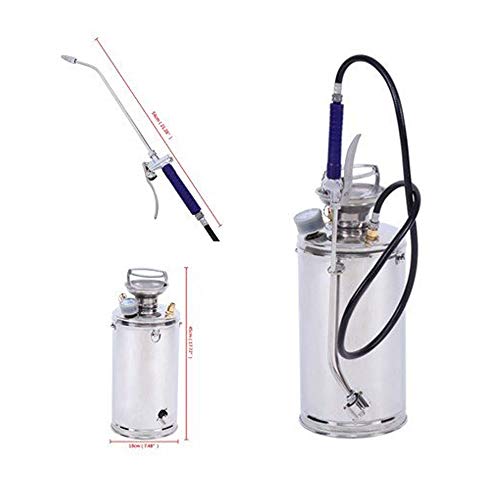 FLYTOP Stainless Steel Sprayer 2Gal Law and Garden Series for Extended Life and Durability