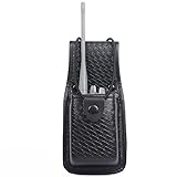 LytHarvest Basketweave Radio Pouch, Basketweave Radio Holster for Police Duty Belt