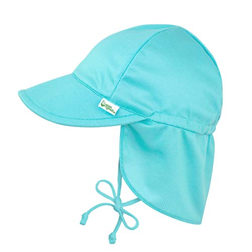 I Play By Green Sprouts Baby Toddler Breathable Flap Hat Allday Upf 50  Sun Protectionwet Or Dry