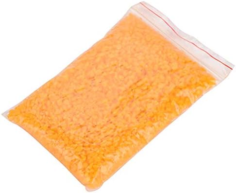 Dgtrhted Color Wax Pellets,Color Wax Pellets,Beeswax - 2 Colors Pure Organic Beeswax Pellets Cosmetic Grade Beeswax Beads,two colors (Color : Yellow)