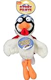 STUNT PILOTS CHICKEN Plush Dog Toy, My Pet Supplies