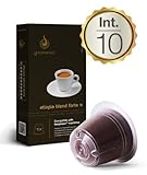 Nespresso®* Compatible Coffee Capsules $0.49/Nespresso®* Compatible Pod: 10 Etiopia Blend Forte (Int. 10)