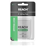 Reach Mint Waxed Dental Floss, 55 Yards (Pack of 6)
