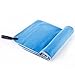 Syourself Microfiber Sports & Travel Towel with Travel Bag & Carabiner, Blue, XL:72