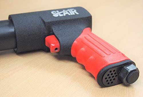 Pistol Air Pneumatic Needle Scaler Hammer Chisel 5000BPM 19 Needles 5 Chisels Remove Paint Rust Welding - Thumbnail 4