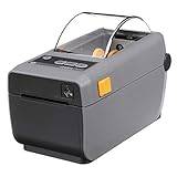 Zebra - ZD410 Wireless Direct Thermal Desktop Printer for labels, Receipts, Barcodes, Tags, and Wrist Bands - Print Width of 2 in - USB Connectivity - ZD41022-D01000EZ
