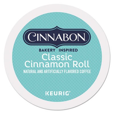 Cinnabon Classic Cinnamon Roll Coffee K-Cups, 24/Box