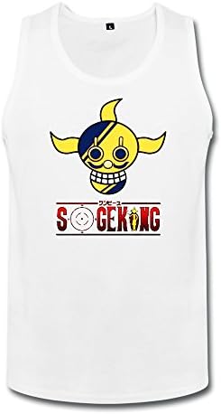 Hill Sogeking Logo Flag One Piece Anime Manga for Men's Athletic Tank Top