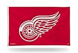 Detroit Red Wings Authentic 3x5 Indoor/Outdoor Flag Banner NHL Hologram