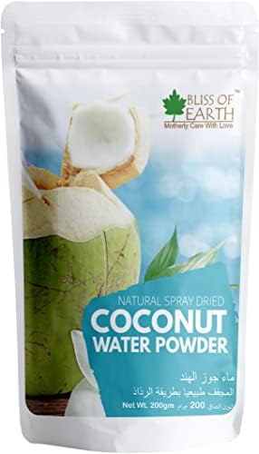 Bliss of Earth Coconut Water Powder Natural Spray Dried Instant Mix ...
