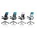 Steelcase Gesture Office Chair - Cogent: Connect Graphite Fabric, Medium Seat Height, Shell Back, Dark on Dark Frame, Lumbar Support