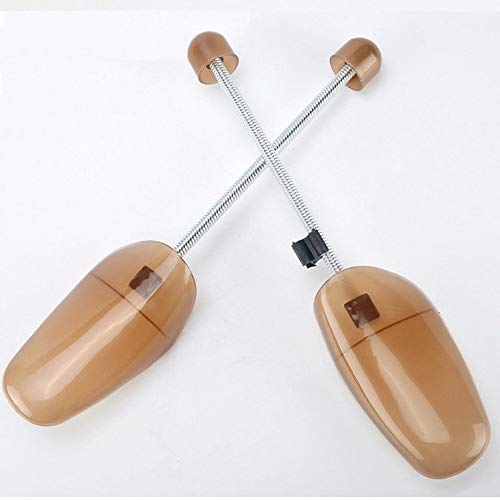 Adjustable Shoe Tree Shoe Care Practical Plastic Portable Travel Shoe Tree Shaper Stretcher Holder for Leather Sport Shoes Sneakers (2 Pair Women Spring)