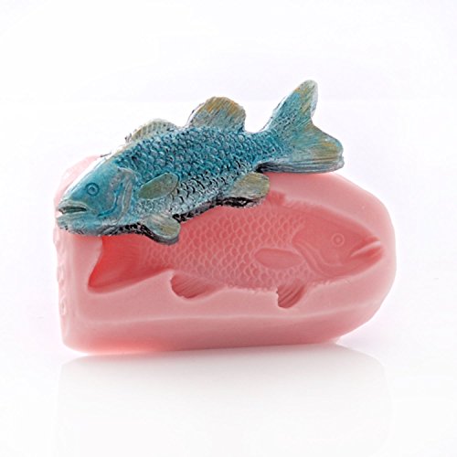 Small Fish Shaped Silicone Mold Food Safe Fondant, Chocolate, Candy, Resin, Polymer Clay, Craft, Jewelry Food Mold.