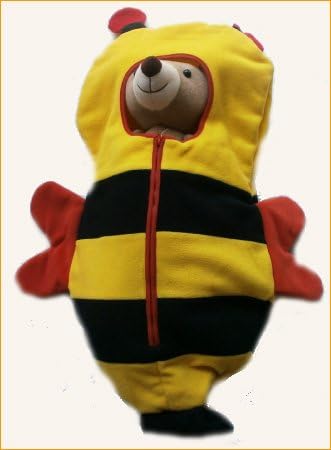 Amazon ハロウィン なりきりアパレル 人気のベビー服ベビー用品 アフガン 変身おくるみ なりきり着ぐるみ 寝袋 出産祝いやギフトにもどうぞ はちさん ギフトセット ベビー マタニティ 通販