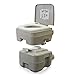 Best Choice Products Camping Hiking Dual Spray Jets Travel Outdoor Portable Toilet, 5 gallon