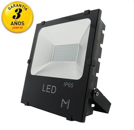 LEDUNI® Foco Proyector LED SMD- 50W equivalente a 450W, 4000 ...