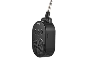RANZIVOO 5W Guitar Amp BT Portable Plug-in Speaker for All Electric Guitars Wind Instruments Practice Amplifier pe-C Recharge