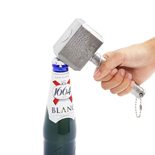Thors Hammer Flesopener - Marvel Style Avengers Beer Opener voor bar/huisdecoratie, cadeau voor Marvel Lovers en… - Image 7