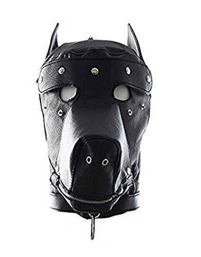 Bondage headgear for adult couple games