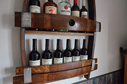 Whiskey Wine rack Liquor cabinet - Thumbnail 4