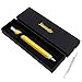 Shulaner 6 in 1 Tech Tool Ballpoint Pen with Ruler, Levelgauge, Ballpoint Pen, Stylus and 2 Screw Driver, Multi-functional Tool Fit for Mens Gift, Yerllow, Pack of 3
